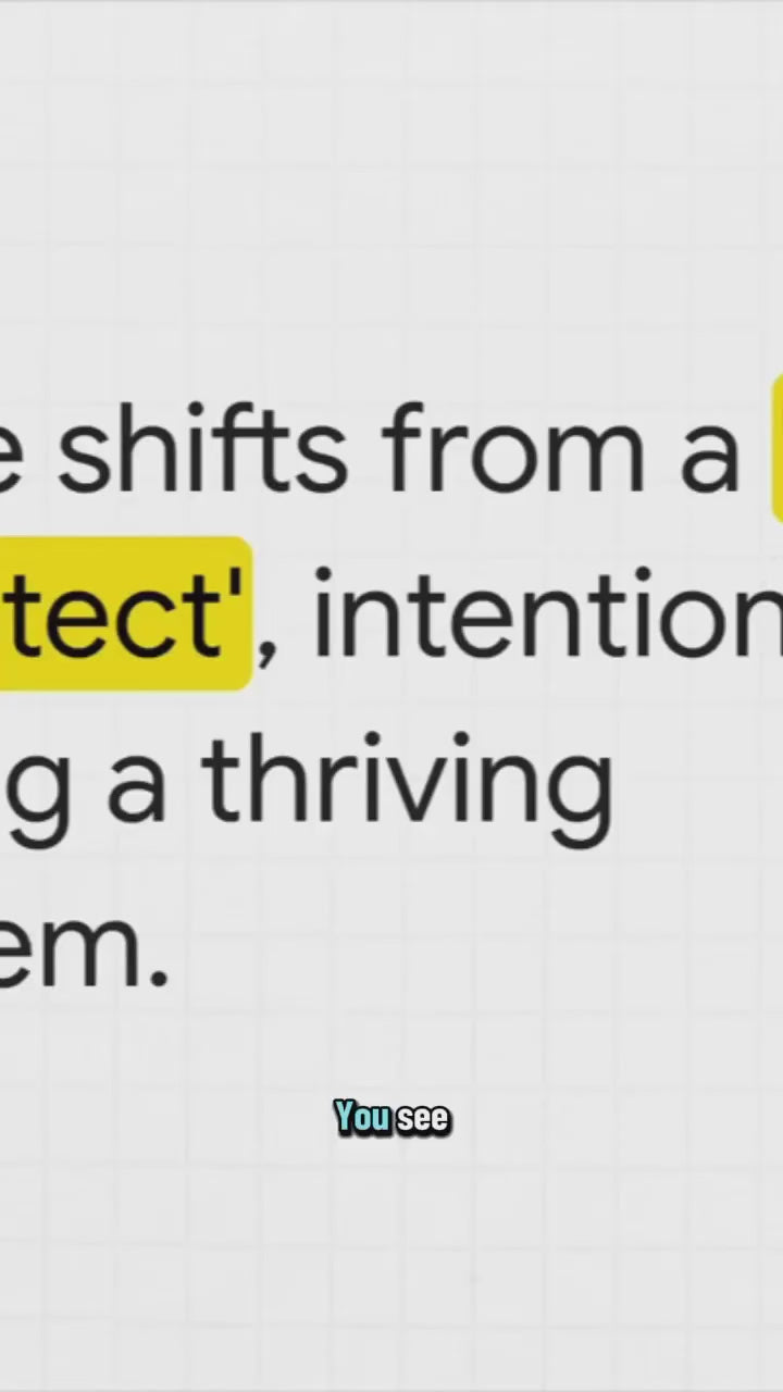 The Leaders as Architect
